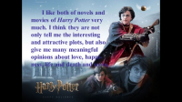 《哈利·波特与魔法石》电影英文观后感